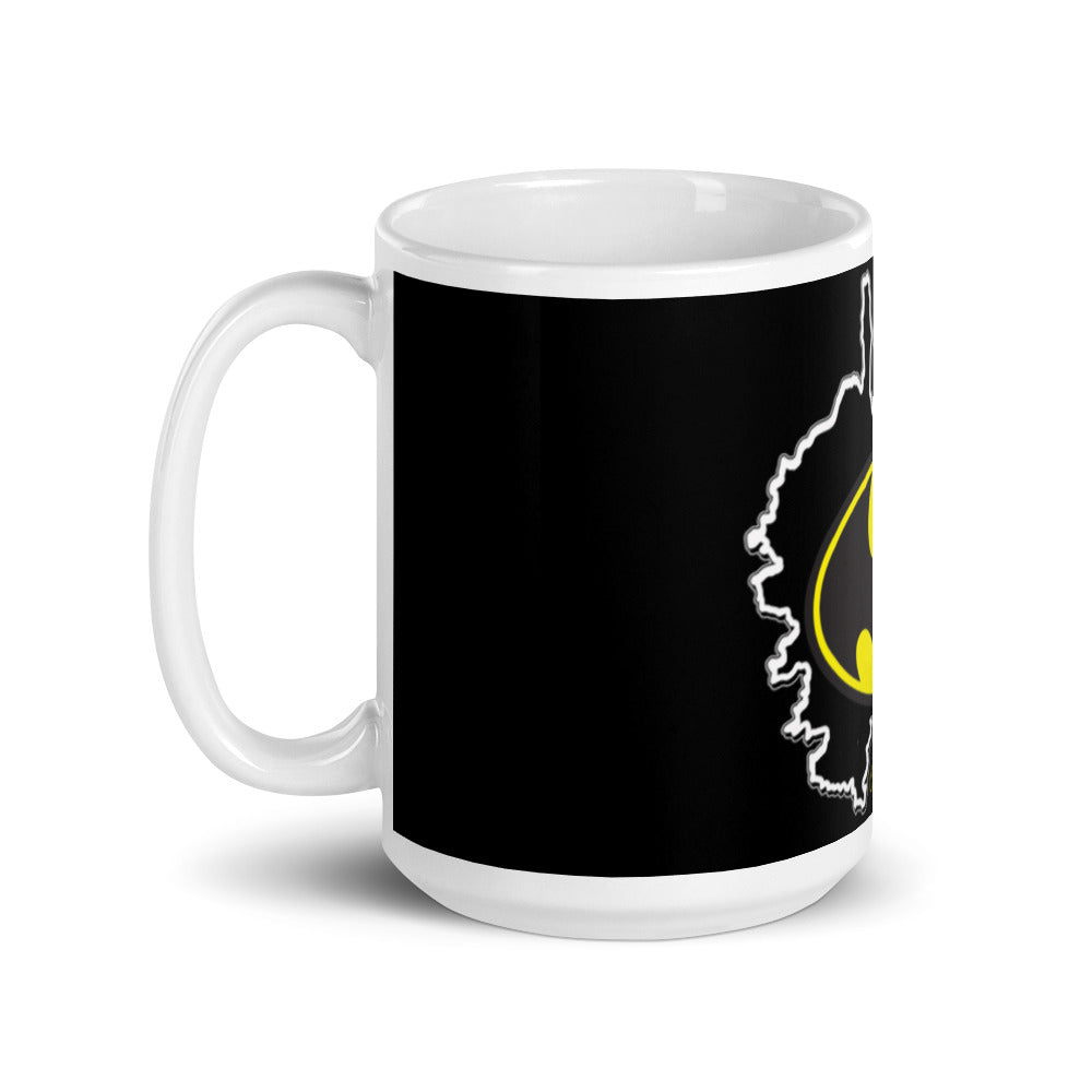 Mug Blanc Brillant Batman Corsica - Ochju Ochju Ochju Mug Blanc Brillant Batman Corsica