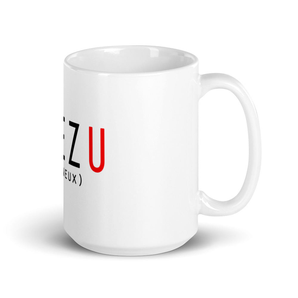 Mug Blanc Brillant AZEZU - Ochju Ochju 15 oz Ochju Mug Blanc Brillant AZEZU