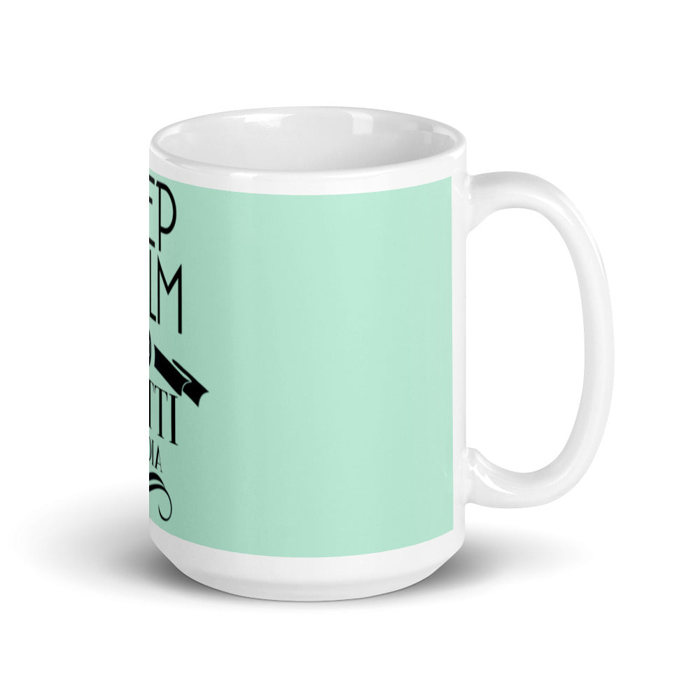 Mug Blanc Brillant Metti A Toia ! - Ochju Ochju 15 oz Ochju Mug Blanc Brillant Metti A Toia !