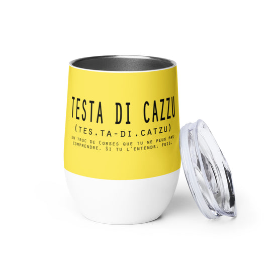 Gobelet à vin Testa di Cazzu