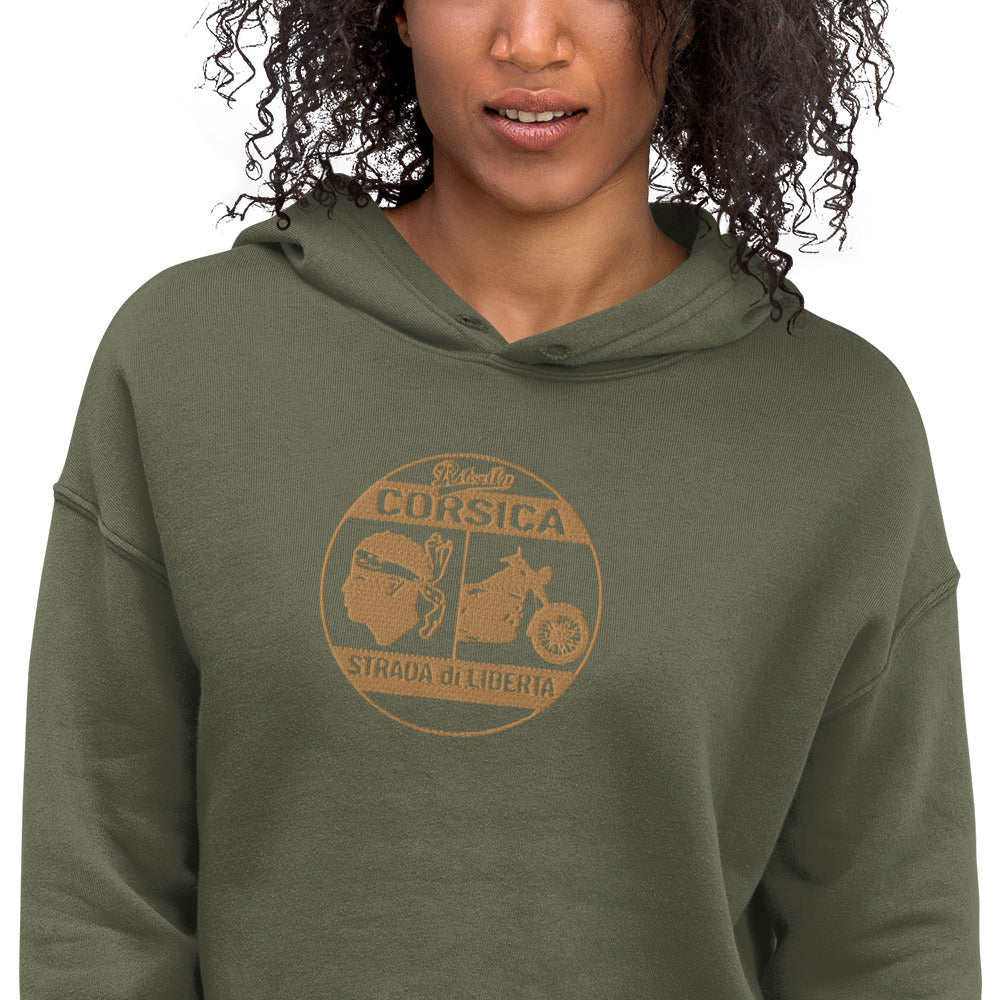 Sweat capuche 2025 crop top