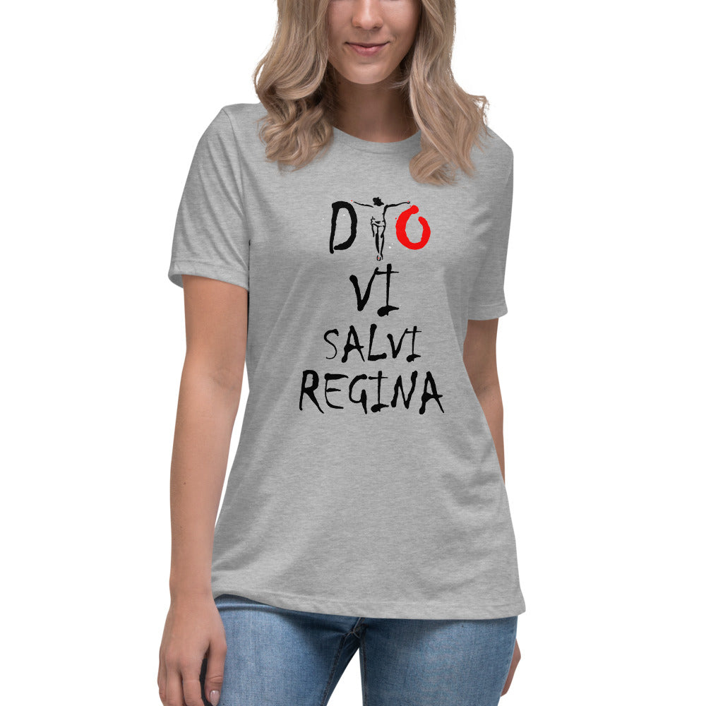 T-shirt Décontracté Dio Vi Salvi Regina