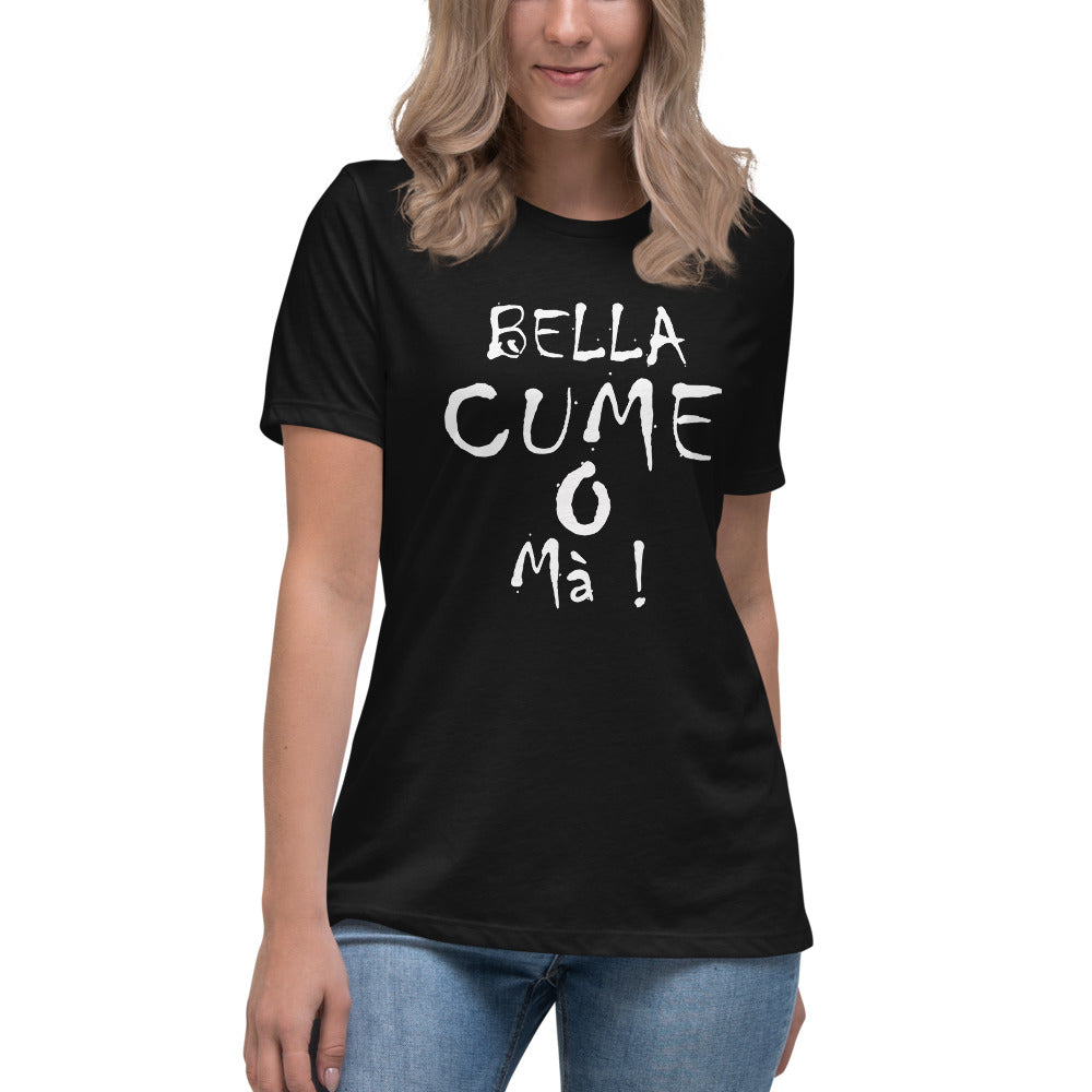 T-shirt Décontracté Bella Cume o Mà !