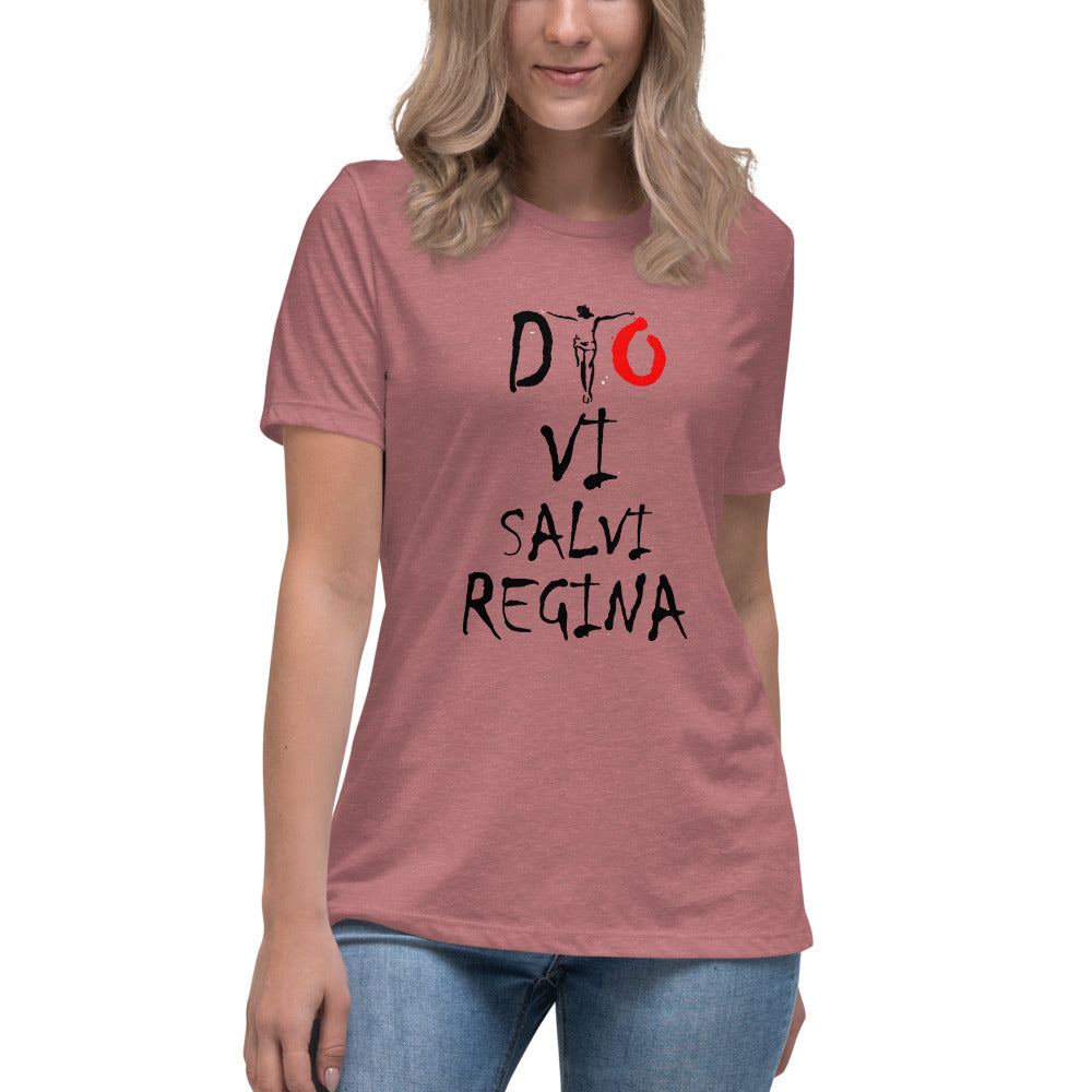 T-shirt Décontracté Dio Vi Salvi Regina