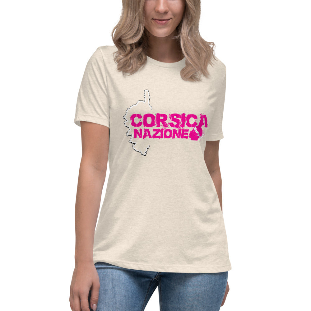 T-shirt Décontracté Corsica Nazione