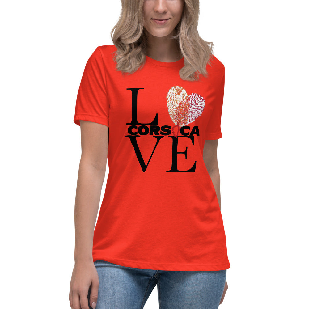 T-shirt Décontracté Love Corsica