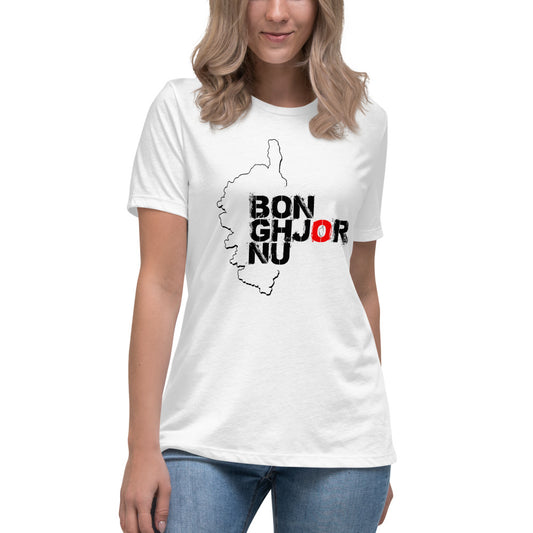 T-shirt Décontracté Bonghjornu