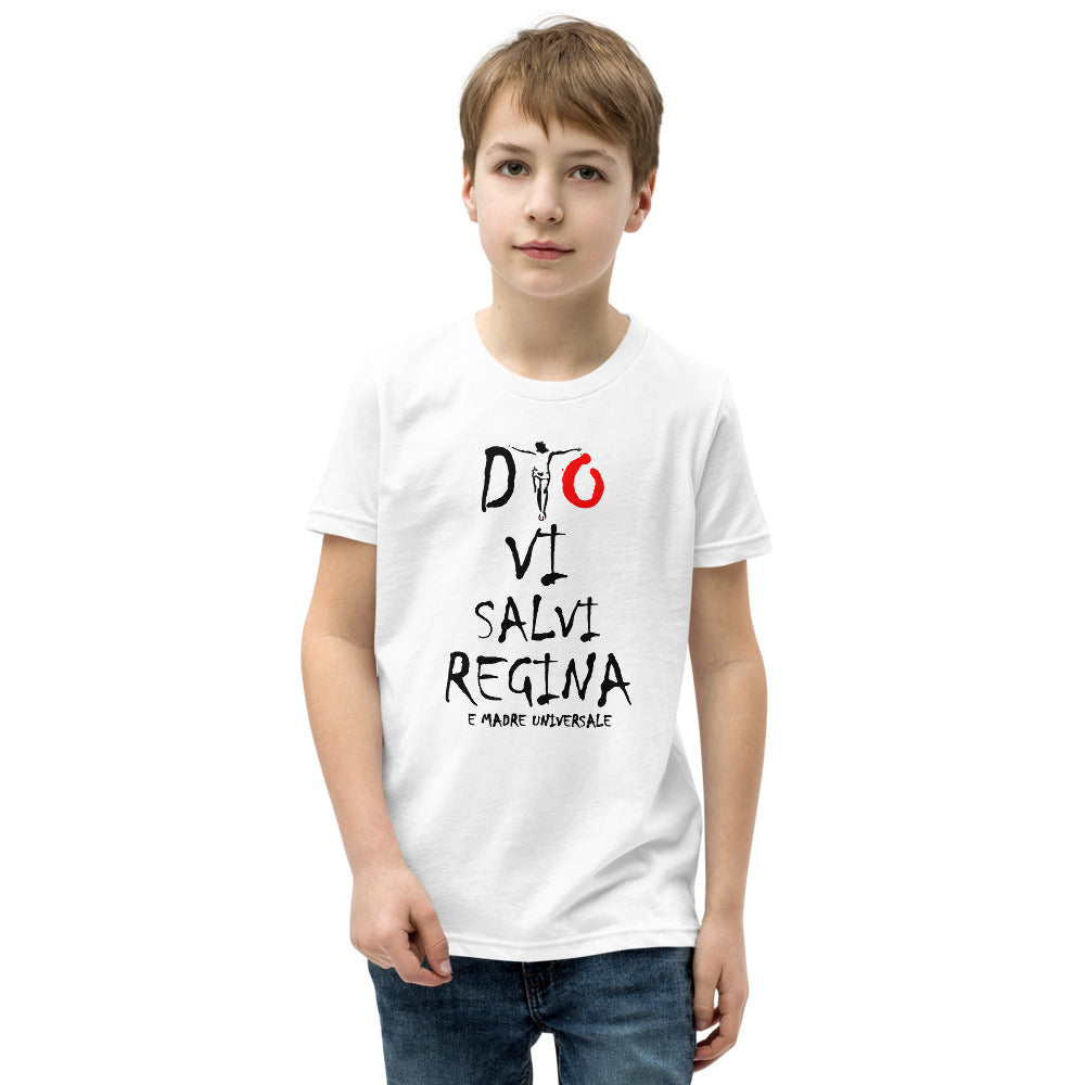 T-shirt Dio Vi Salvi Regina pour Ado